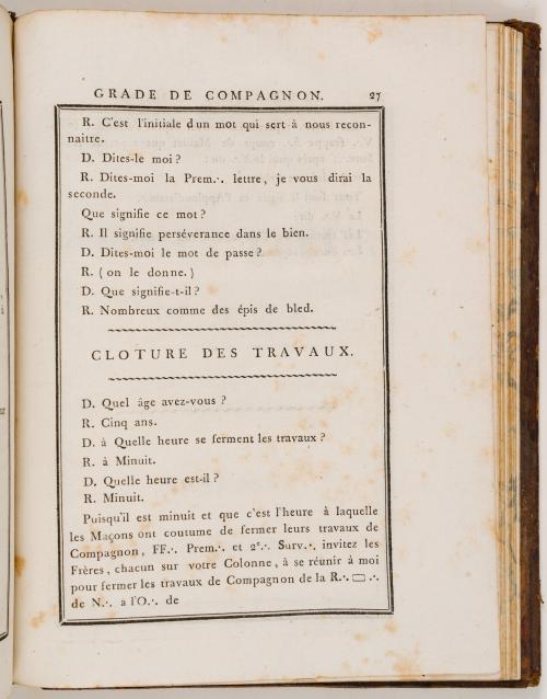 Le Régulateur du MaçonHérédon, 5801 (1801).