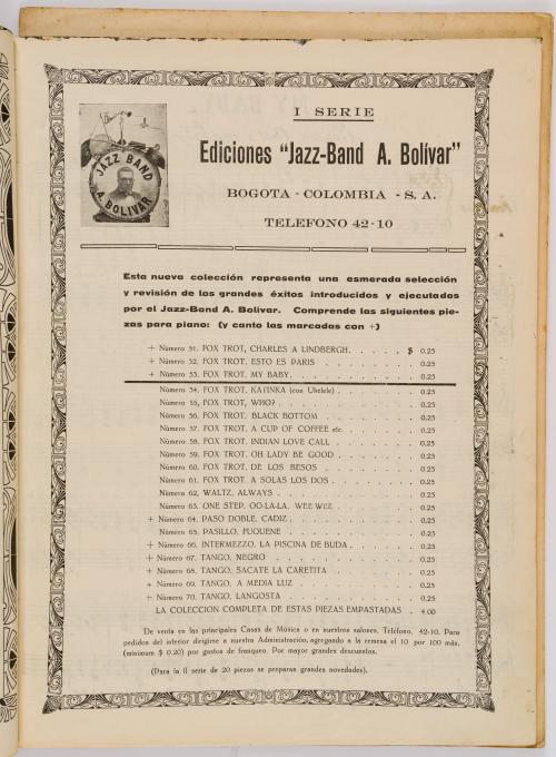 21 Partituras Anastasio Bolívar 