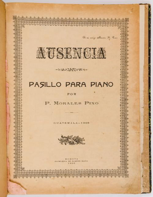 14 Partituras de valses y pasillos para piano