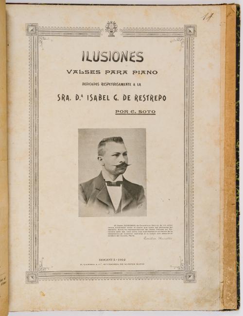 14 Partituras de valses y pasillos para piano