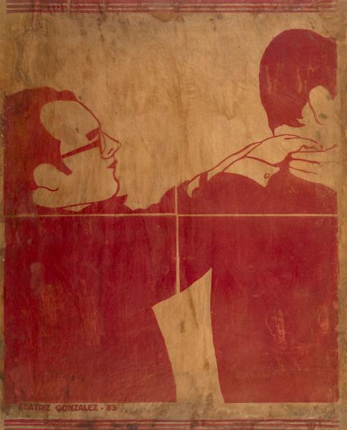 Beatriz González Colombia, 1938 : Cartel original izquierdo