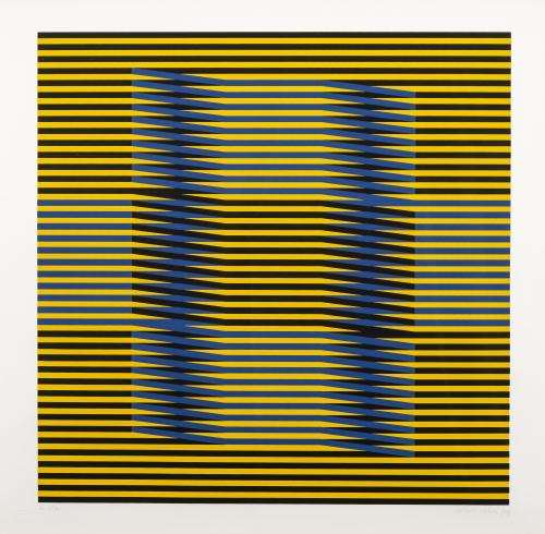 Carlos Cruz-Diez Venezuela, 1923 - Francia, 2019 : Inductio