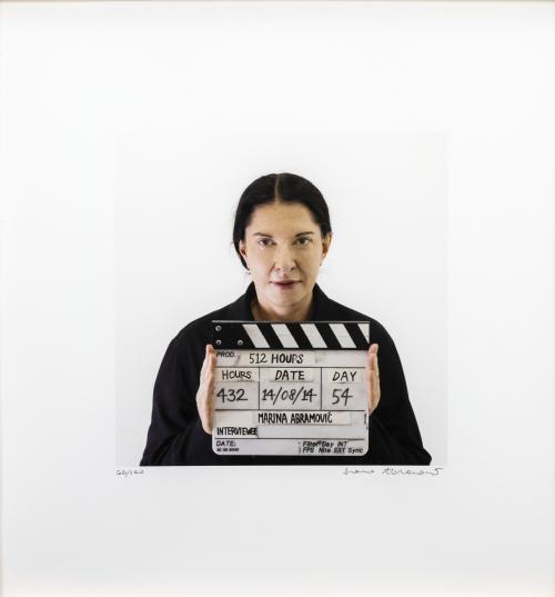 Marina Abramovic Serbia, 1946 : 512 Hours 2014