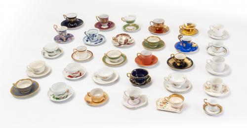 Tazas de té y café