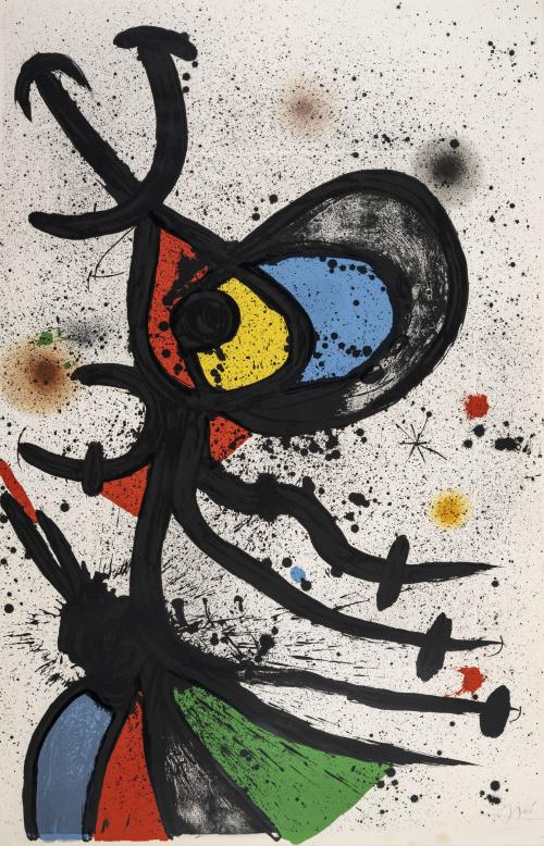 Joan Miró España, 1893 - 1983 : The Nymphomaniac President