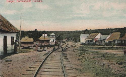 Ferrocarril en Salgar (Barranquilla)