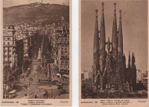 Postales variadas (Barcelona)