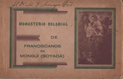 Álbum 10 postales Monastario Colonial de Franciscanos (Mong