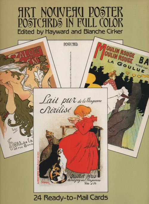 3 álbumes - 72 Postales ART NOUVEAU 