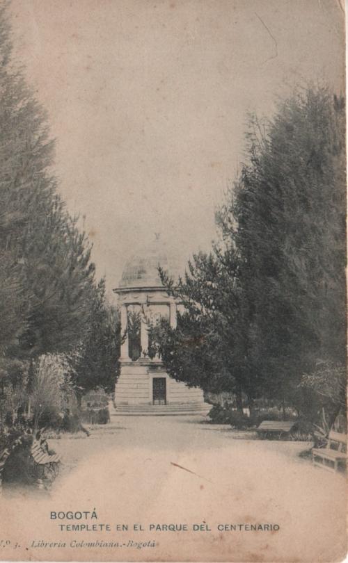 Templete en el parque Centenario (Bogotá)