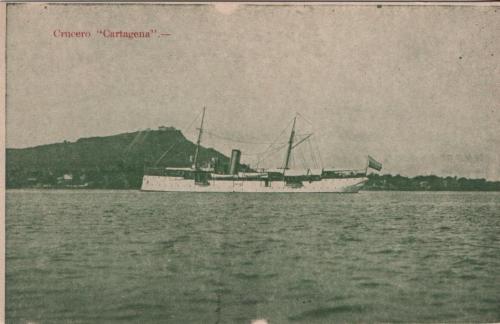 Crucero Cartagena, la Popa al fondo (Cartagena)