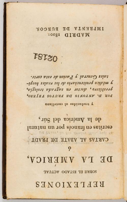 Pradt, Dominique : L&#39;Europe et L&#39;Amérique en 1822/L&#39;Europe