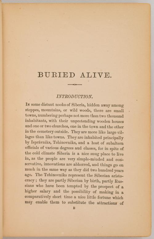 Dostoyevsky, Fiodor : Buried alive or ten years of penal se