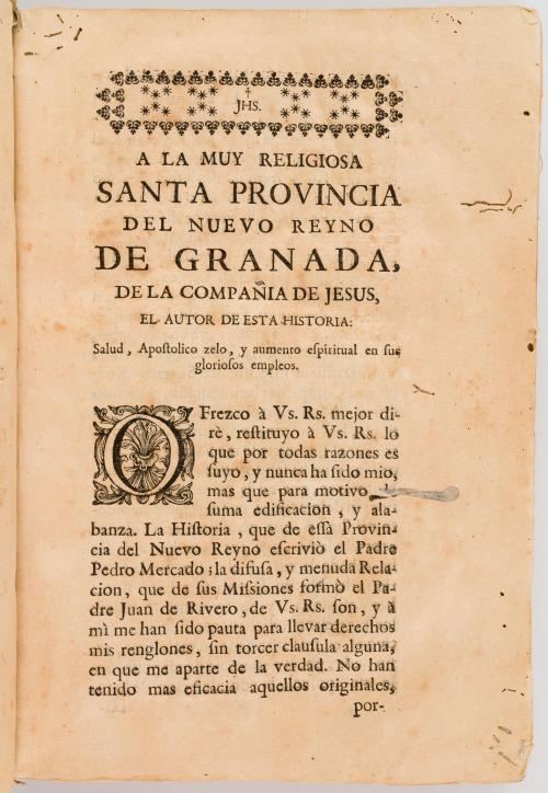 Cassani, Joseph : Historia de la Provincia de la Compañía d