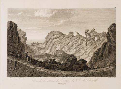 Humboldt, Alexander von : Vue de l&#39;intérieur du Cratère du