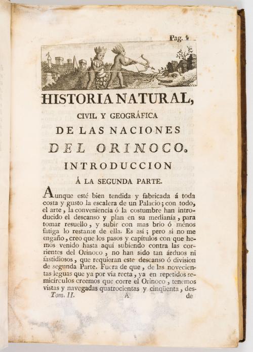 Gumilla, Joseph : Historia Natural, Civil y Geográfica de l