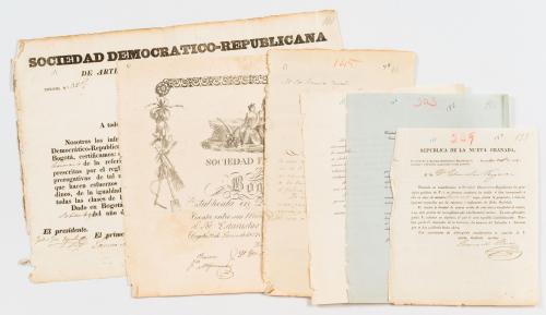 Documentos relacionados con la participación de Estanislao