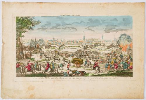 Mondhare, Louis-Joseph : Vue de la Ville de Carthagène, en