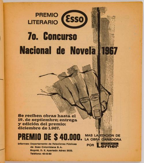 García Márquez, Gabriel : Letras Nacionales / Revista ECO.