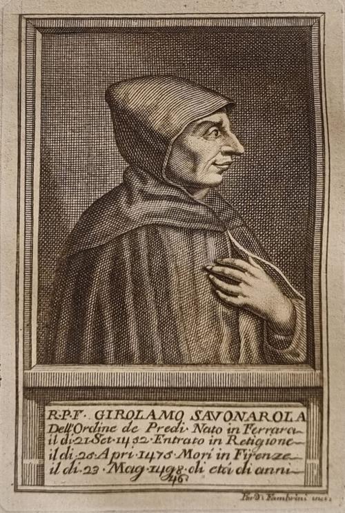 Historia de Fra Girolamo Savonarola 1744-1913.21 títulos